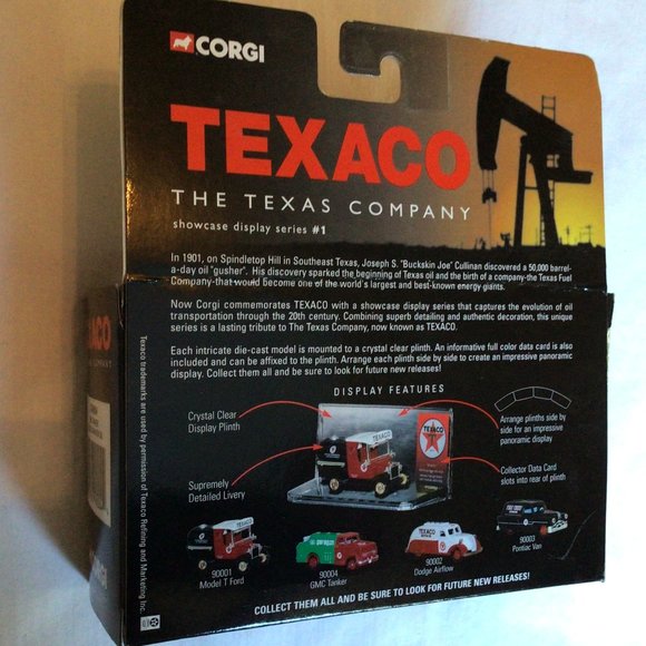Corgi - Texaco Collector Car - 1966 GMC 1/2 Ton Tanker NWT - Picture 4 of 5